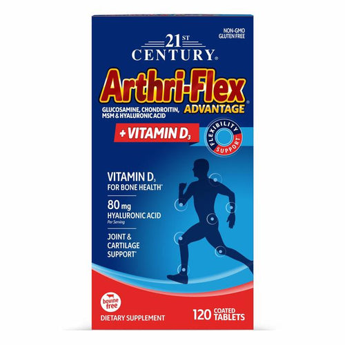 Arthri-Flex Advantage + Vitamin D3 Coated Tablets 120 EA 21st Century