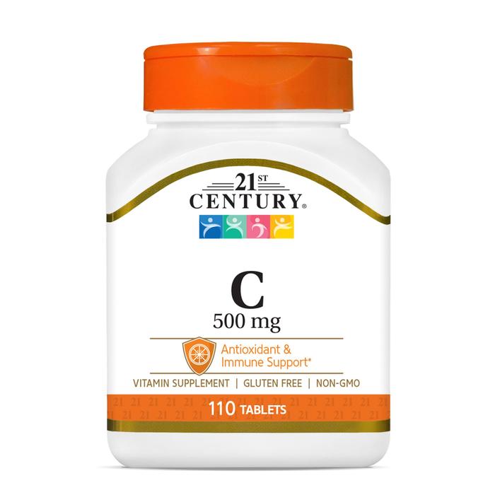 Vitamin C 500 mg Tablets 110 EA 21st Century