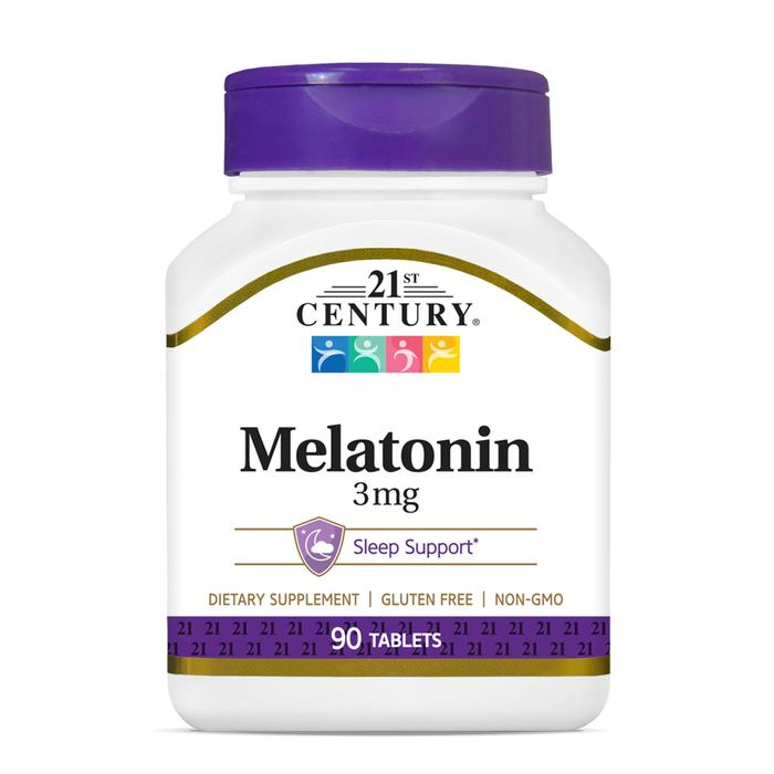 Melatonin 3 mg Tablets 90 EA 21st Century