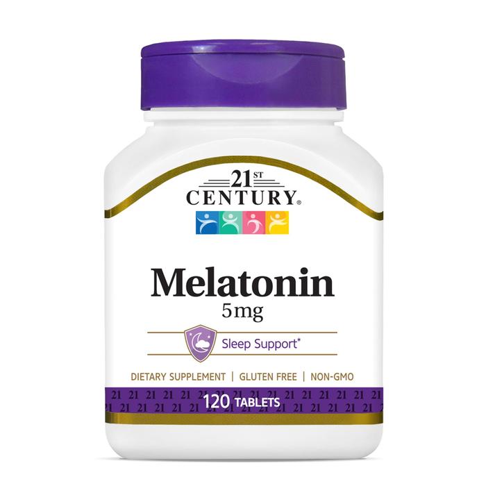 Melatonin 5 mg Tablets 120 EA 21st Century