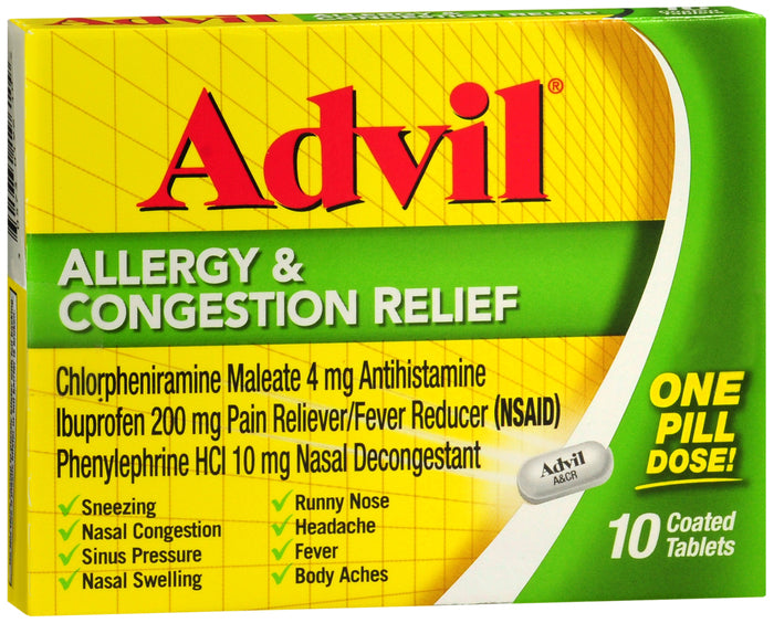 Advil Allergy and Congestion Relief