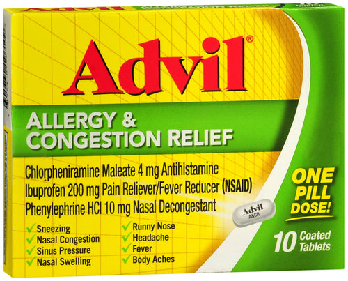 Advil Allergy and Congestion Relief