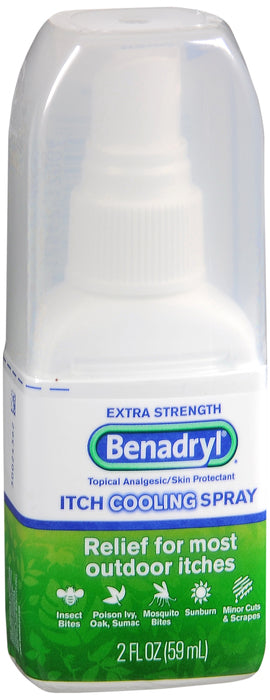 BENADRYL® Extra Strength Topical Analgesic Spray for Skin Itch & Rash Relief