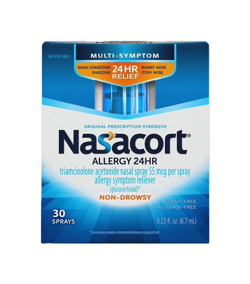 Nasacord Allergy Nasal Spray 30 Sprays 0.23oz