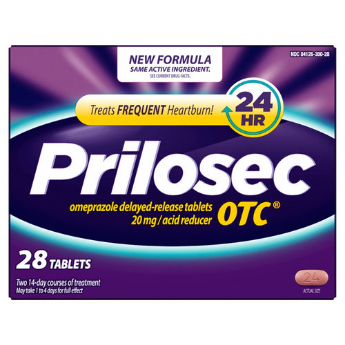 PRILOSEC OTC ACID REDUCER TAB 28CT