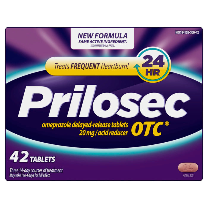 PRILOSEC OTC ACID REDUCER TAB 42CT