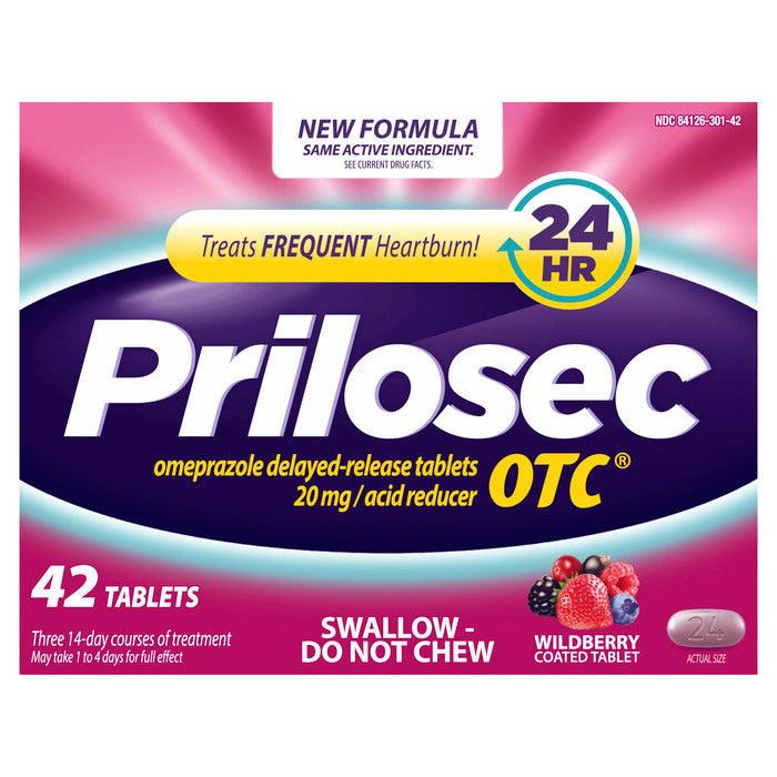 PRILOSEC OTC TAB WILDBERRY 42CT