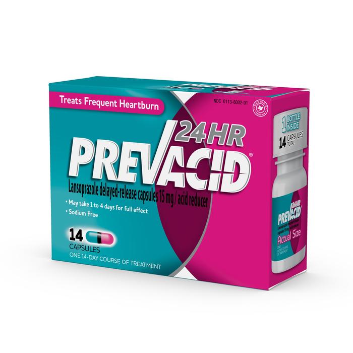 Prevacid 24HR Delayed Release Capsules 14ct