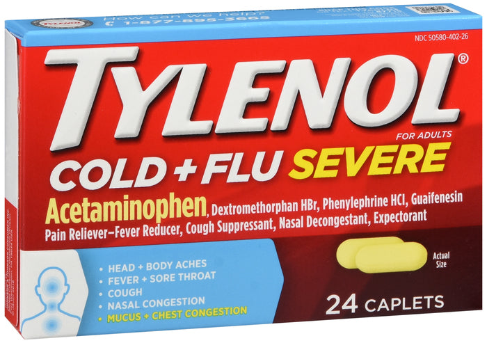TYLENOL® Cold + Flu Severe Medicine