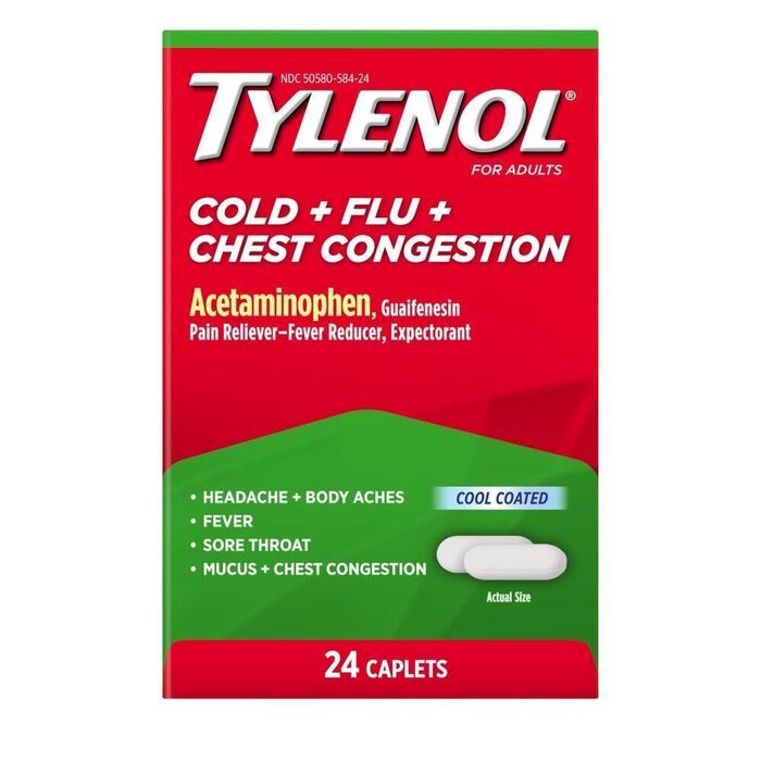 TYLENOL® Cold + Flu + Chest Congestion