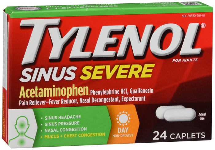TYLENOL® Sinus Severe Daytime Caplets