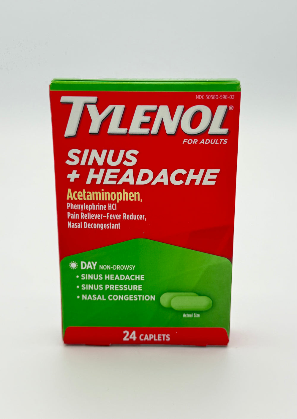TYLENOL® Sinus + Headache Non-Drowsy Daytime Caplets