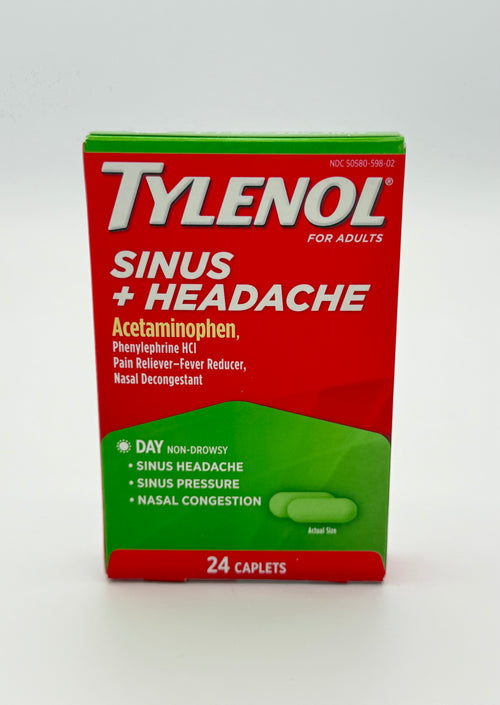 TYLENOL® Sinus + Headache Non-Drowsy Daytime Caplets