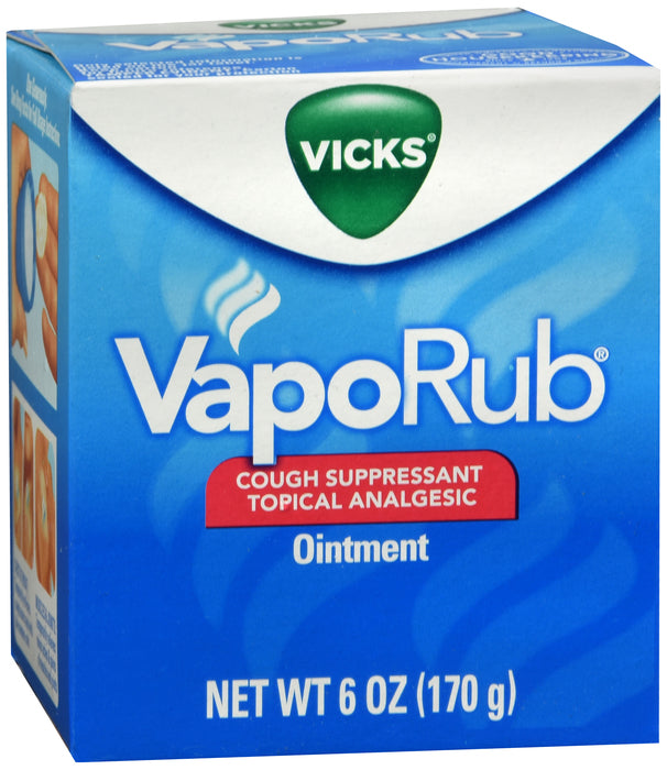 VapoRub™ Cough Suppressant and Topical Analgesic Medicated Ointment 6oz
